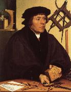 Hans Holbein Portrait of Nikolaus Kratzer oil painting on canvas